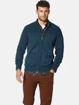 Babista Strickjacke TEROBARRI mit sportlichen Stehkragen blau/petrol
