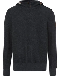 Geiger Troyer Kapuzenpullover Dunkelgrau/Dunkelblau/Grau/Schwarz/Hellgrau