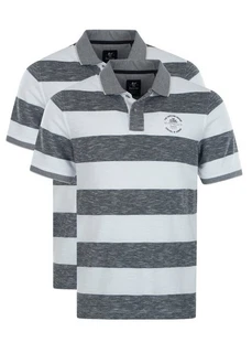 Hajo Poloshirt 2er Pack Riviera (Spar-Set, 2-tlg) Grau/Hellgrau Hajo Poloshirt 2er Pack Riviera (Spar-Set, 2-tlg) Grau/Hellgrau