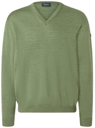 MAERZ Muenchen Pullover Grün/Dunkelgrün/Hellgrün