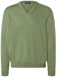 MAERZ Muenchen Pullover Grün/Dunkelgrün/Hellgrün
