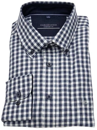 Karohemd Comfort Fit Button-Down-Kragen