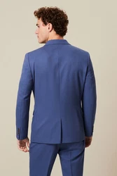 Next Baukastensakko Motion Flex Stretch Slim Fit Anzugsakko Blau/Pastell/Hellblau