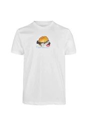 Cleptomanicx T-Shirt WTFISH Weiß/Creme