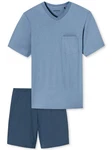 Schiesser Pyjama V-Ausschnitt Comfort Essentials (2 tlg) 