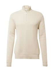 SELECTED HOMME Strickpullover DANE Khaki/Beige/Braun/Weiß/Orange