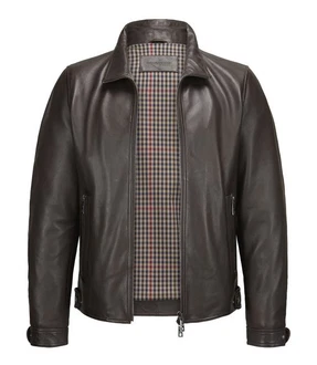 Milestone Lederjacke MSNagano Biker-Look