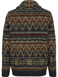 Babista Strickjacke RALIETTO oliv gemustert