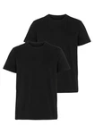 BOSS Rundhalsshirt TShirtRN 2P Comfort Schwarz