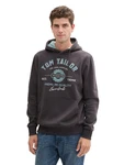 TOM TAILOR Sweatshirt Dunkelgrau/Hellblau/Grau/Blau/Khaki