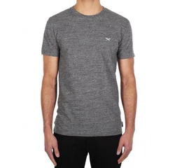Iriedaily T-Shirt 'Chamisso' Dunkelgrau/Grau/Rot/Hellgrau