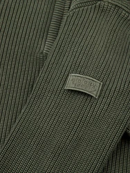 Joop Jeans Strickpullover HENRIO Dunkelgrün