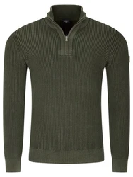 Joop Jeans Strickpullover HENRIO Dunkelgrün