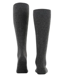 FALKE Kniestrümpfe Lhasa Rib (1-Paar) Dunkelgrau/Schwarz/Grau