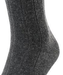FALKE Kniestrümpfe Lhasa Rib (1-Paar) Dunkelgrau/Schwarz/Grau