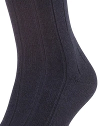 FALKE Kniestrümpfe Lhasa Rib (1-Paar) Dunkelblau/Schwarz/Blau