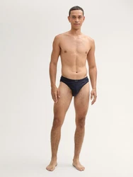 TOM TAILOR Hüftslip 4er-Pack Hellblau/Dunkelblau/Blau/Braun