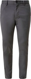 Chinohose mit unifarben Look