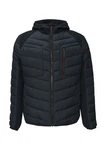 s.Oliver Steppjacke mit Kapuze und Reißverschluss navy