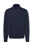 MAERZ Muenchen Strickpullover Rollkragen Dunkelblau/Blau MAERZ Muenchen Strickpullover Rollkragen Dunkelblau/Blau