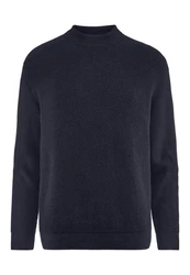 Hessnatur Strickpullover Dunkelblau