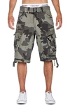 Geographical Norway Cargoshorts Herren kurze Hose bapanoramique Hellgrau
