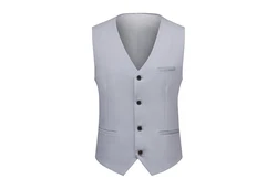 Allthemen Anzug Businessanzug Slim Fit Herren Grau/Blau/Hellblau