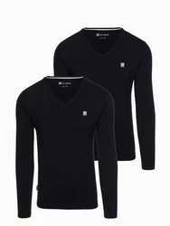 OMBRE Longshirt Longsleeve 2er-Pack Weiß/Creme
