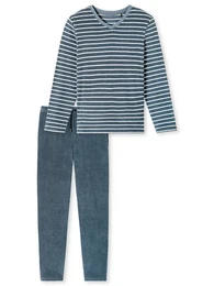 Pyjama Casual Nightwear Frottee (2 tlg) schlafanzug schlafmode bequem