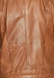Maze Bikerjacke Flint Braun