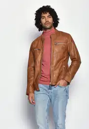 Lederjacke Flint