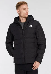 Daunenjacke ACONCAGUA 3 HOODIE mit Logodruck