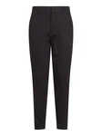Calvin Klein Chinohose SATEEN STRETCH TAPERED Schwarz/Khaki/Dunkelgrau
