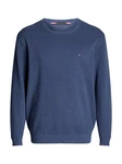 Tommy Hilfiger Big & Tall Pullover ESSENTIAL Dunkelblau/Hellblau/Blau