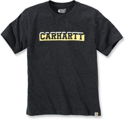 Carhartt Relaxed Fit Heavyweight Logo Graphic T-Shirt grau
