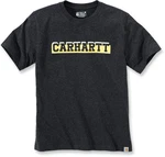 Carhartt Relaxed Fit Heavyweight Logo Graphic T-Shirt grau