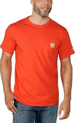 Carhartt T-Shirt FORCE FLEX POCKET S/S Orange