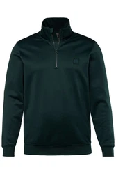 JP1880 Sweatshirt Sweat-Troyer QuickDry Dunkelgrün/Grün