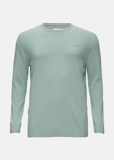 s.Oliver Strickpullover Crewneck Logo