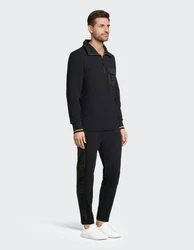 Joy Sportswear Sweatshirt Gentleman's Style Halfzip 