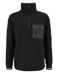 Sweatshirt Sweatshirt Gentleman's Style Halfzip Sweatshirt