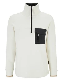 Sweatshirt Sweatshirt Gentleman's Style Halfzip Sweatshirt