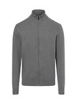 Andrew James Strickjacke Dunkelgrau/Hellgrau/Grau