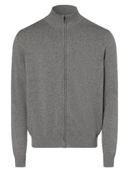 Andrew James Strickjacke Hellgrau/Dunkelgrau/Grau
