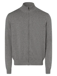 Andrew James Strickjacke Hellgrau/Dunkelgrau/Grau
