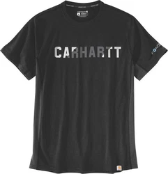 Carhartt Force Flex Block Logo T-Shirt carbon heather