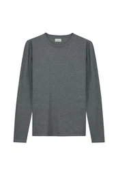 Dstrezzed Strickpullover mit Rollkragen Dunkelgrau/Grau/Hellgrau