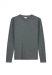 Dstrezzed Strickpullover mit Rollkragen Dunkelgrau/Grau/Hellgrau