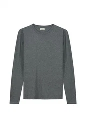 Dstrezzed Strickpullover mit Rollkragen Dunkelgrau/Grau/Hellgrau
