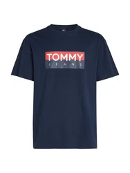 Tommy Jeans T-Shirt TJM REG RWB TOMMY ENTRY TEE Dunkelblau